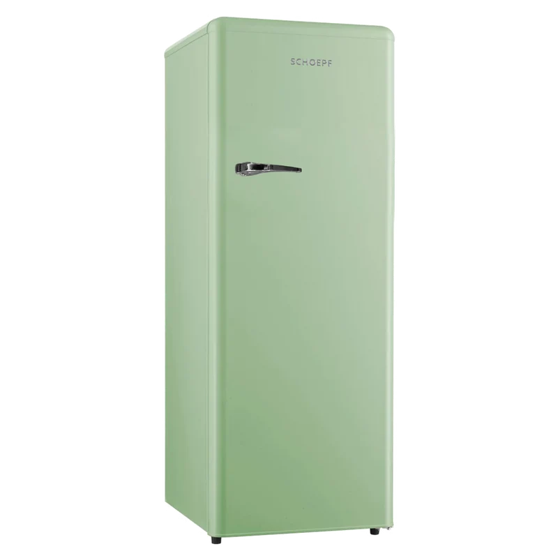 SCHOEPF Vollraum-Kühlschrank Retro RKS245SG / Grün / 238L